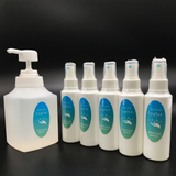 71.25%濃度 国産アルコールスプレーセット (100mlスプレーボトル×5本、500mlポンプボトル)